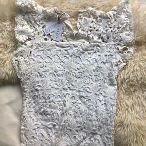 BNWT VELVET eyelet cotton dress